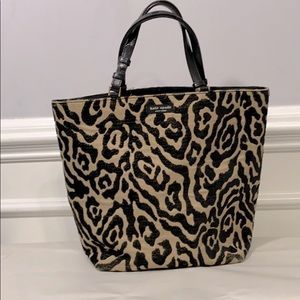Kate Spade Zebra Print Cream & Black Bag